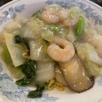 中国料理 秀鳳 - 海老上海焼き