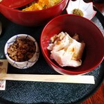 Mizudaki Manjirou - ピリ辛ミンチとおぼろ豆腐