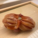 鮨おばな - 赤貝(//∇//)