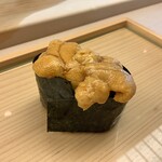 鮨おばな - 赤ウニ