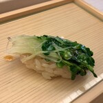 鮨おばな - カイワレ