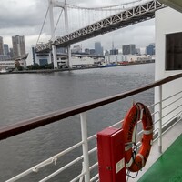 シンフォニー東京湾クルーズ - デッキからの風景