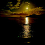 さんずろ家 - さんずろやの夜の景色です！満月で最高