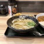 はなまるうどん - 少し泳ぐ麺（店舗により違う）