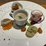 文化洋食店 Nouveau - 本日の前菜盛り合わせ