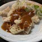 やきとん みつぼ - 和牛ハチノス刺し