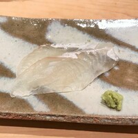 鮨 龍次郎 - 宮城 マコガレイのお造り