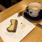 Bistro Pas a pas - デザート　ロックフォールのチーズケーキ