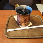 上島珈琲店 - アイスコーヒー Lサイズ（\660）