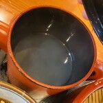 手打ちつけ汁うどん 田舎や - うどん湯