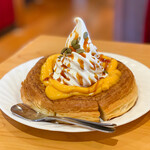 コメダ珈琲店 - 料理写真:お月見シロノワール パンプキン☆