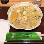 ちゃんぽん 蘇州林 - 野菜たっぷり皿うどん太麺（\1,260）