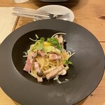 居酒屋 ura - クリーム系のパスタでした