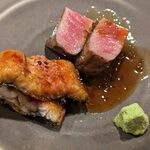 肉割烹 五平 - ウナギとトモサンカク