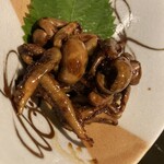 鰻川 - 別注文の肝焼き