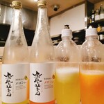 Tamaki style Japanese sake sparkling