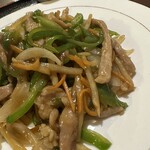 台湾料理 珍味軒 - 青椒肉絲（UP）