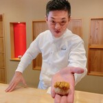 鮨 十兵衛 - 小浜の雲丹♡