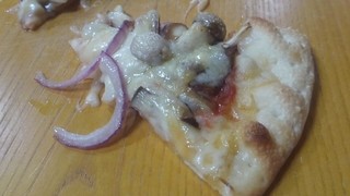 オルトラーナ - なんとかきのこ（この辺りのもの）のピザ！