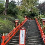 蕎遊庵 - 神社入り口