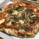 Fakalo pizza gallery - ロマーナ マッシュルームトッピング　2,900円