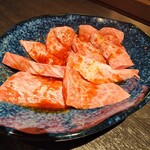 Nikudokoro Tensui - カルビランチ、見ての通りの肉質、かなり美味しい