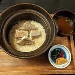 和食　佐久田 - 鯛の釜炊き御飯1,400円