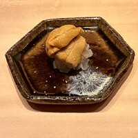 鮨　いの - ウニと剣先イカ