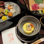 みやじまの宿 岩惣 - 「箸染め」、「お造り」に「前八寸」