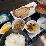 Himono Tei - 鯵の干物定食　¥550(税込)