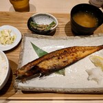 炭火焼鳥と定食 カドクラ食堂 - トロ鯖塩焼き定食