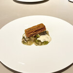 SEZANNE - 松茸  包み焼き  銀杏