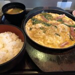 やきとり道場 - ゴーヤチャンプル定食大盛り@650