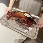 SEZANNE - 愛知県産めぐみ鴨  小蕪  ウォックオイル