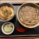 Sobadokoro Sora - カツ丼（ミニ）セット1,210円