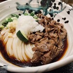 たけうちうどん店 - 肉おろしぶっかけ（1,100円）