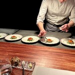 Saucer - 目の前で作ってくれる〜！