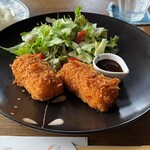 かみ風せん - 料理写真:かにクリームコロッケ 1000円。