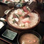 わらべ菜魚洞 - 刺身定食