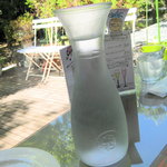 オステリア アックアインボッカ - 外の緑もうつくしく