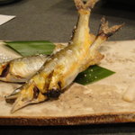 和風花紋 - 天然鮎塩焼き