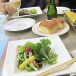 オステリア アックアインボッカ - テーブル風景１