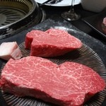 ビーフクックくらぞの - どっしりとしたヒレ肉