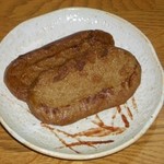 及善蒲鉾店 - じゃこ天、いかにも骨ごと入ってると言う歯ごたえ