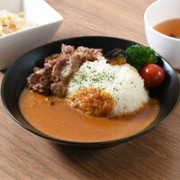 和牛焼きしゃぶカレーランチセット