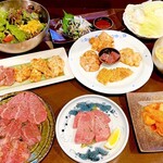 Akiba Yakiniku Horumon Norukasoruka - 満足度の高いコースもご用意しています。