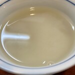 そば処茜 - 蕎麦湯は濃厚