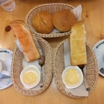 コメダ珈琲店 - モーニング（２人分）【２０２３年９月撮影】