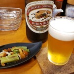 雅 - お通しとビール