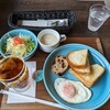 ふなかふぇ - 料理写真:ハムチーズモーニング